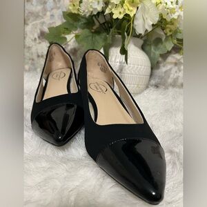 Mariana Black Patent Leather Flats